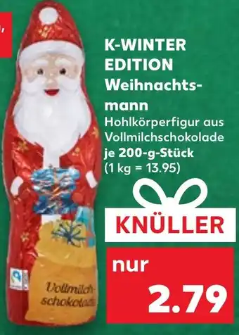 Kaufland K-WINTER EDITION Weihnachts- mann Angebot