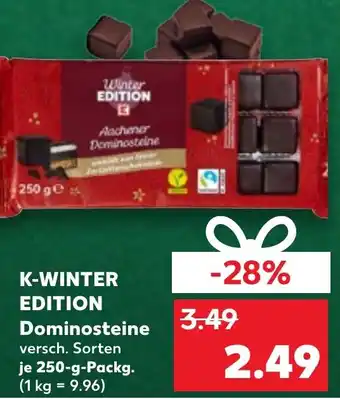 Kaufland K-WINTER EDITION Dominosteine Angebot