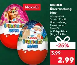 Kaufland KINDER Überraschung Maxi Angebot