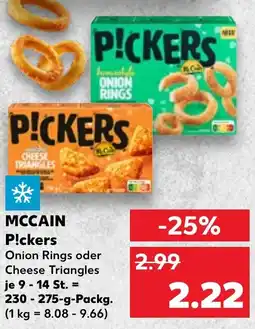 Kaufland MCCAIN P!ckers Angebot