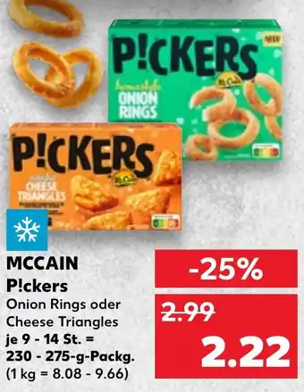 Kaufland MCCAIN P!ckers Angebot