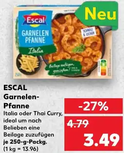 Kaufland ESCAL Garnelen- Pfanne Angebot
