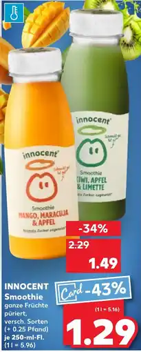 Kaufland INNOCENT Smoothie Angebot