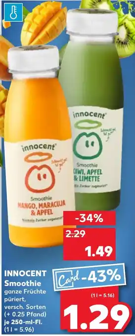 Kaufland INNOCENT Smoothie Angebot
