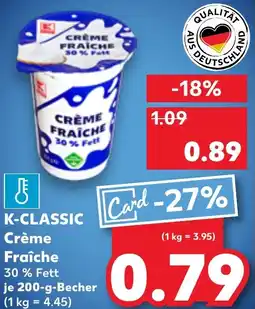 Kaufland K-CLASSIC Crème Fraîche Angebot