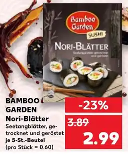 Kaufland BAMBOO GARDEN Nori-Blätter Angebot