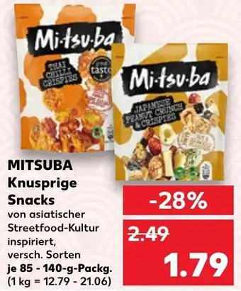 Kaufland MITSUBA Knusprige Snacks Angebot