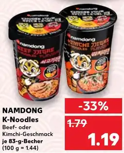 Kaufland NAMDONG K-Noodles Angebot