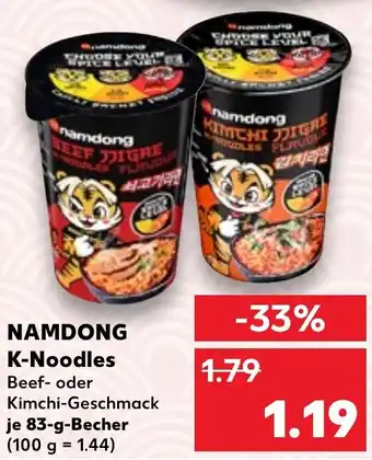 Kaufland NAMDONG K-Noodles Angebot