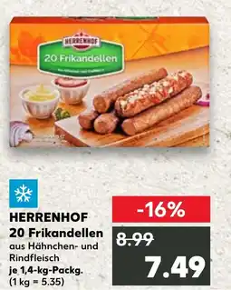 Kaufland HERRENHOF 20 Frikandellen Angebot