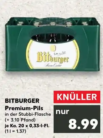 Kaufland BITBURGER Premium-Pils Angebot