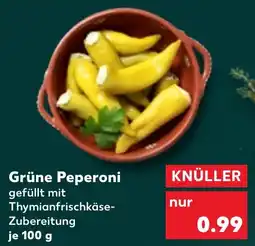 Kaufland Grüne Peperoni Angebot