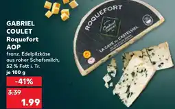 Kaufland GABRIEL COULET Roquefort AOP Angebot