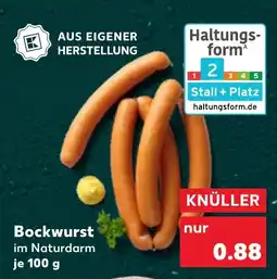 Kaufland Bockwurst i Angebot