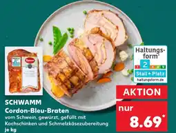 Kaufland SCHWAMM Cordon-Bleu-Braten Angebot