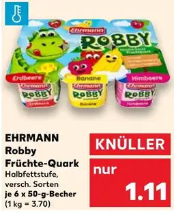 Kaufland EHRMANN Robby Früchte-Quark Angebot