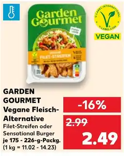 Kaufland GARDEN GOURMET Vegane Fleisch- Alternative Angebot