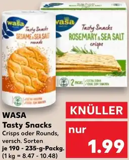 Kaufland WASA Tasty Snacks Angebot