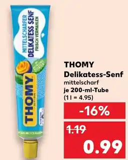 Kaufland THOMY Delikatess-Senf Angebot