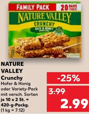 Kaufland NATURE VALLEY Crunchy Angebot