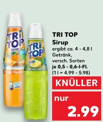 Kaufland TRI TOP Sirup Angebot