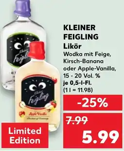 Kaufland KLEINER FEIGLING Likör Angebot