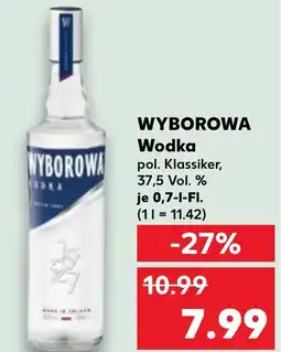 Kaufland WYBOROWA Wodka Angebot