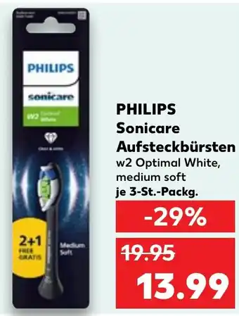 Kaufland PHILIPS Sonicare Aufsteckbürsten Angebot