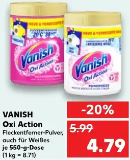 Kaufland VANISH Oxi Action Angebot