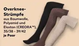 Kaufland Overknee- Strümpfe Angebot