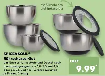 Kaufland SPICE&SOUL Rührschüssel-Set Angebot