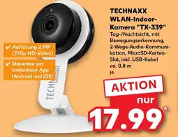 Kaufland TECHNAXX WLAN-Indoor- Kamera "TX-339" Angebot