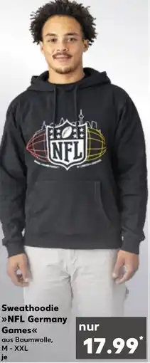 Kaufland Sweathoodie NFL Germany Games Angebot