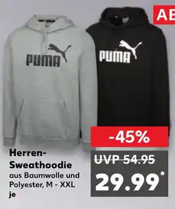Kaufland PUMA Herren- Sweathoodie Angebot