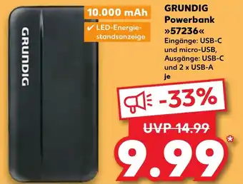 Kaufland GRUNDIG Powerbank 57236 Angebot