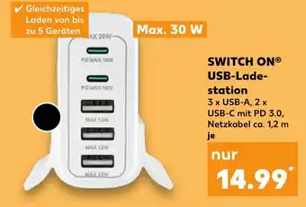 Kaufland SWITCH ON USB-Lade- station Angebot