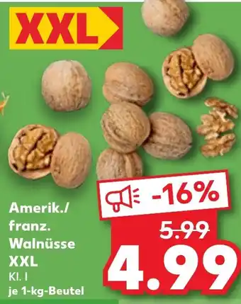 Kaufland Amerik./ franz. Walnüsse XXL Angebot