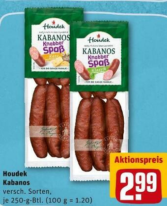 REWE Houdek kabanos Angebot