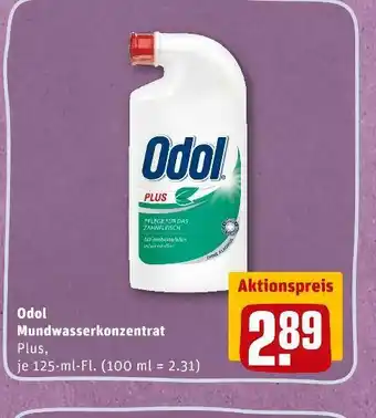 REWE Odol mundwasserkonzentrat Angebot