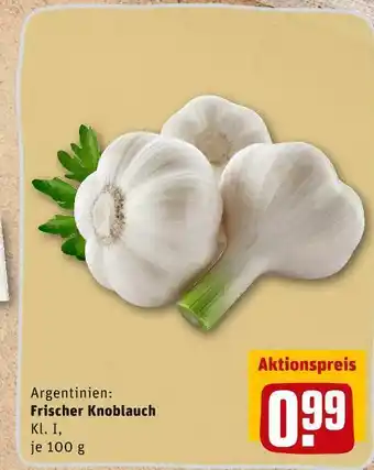 REWE Frischer knoblauch Angebot