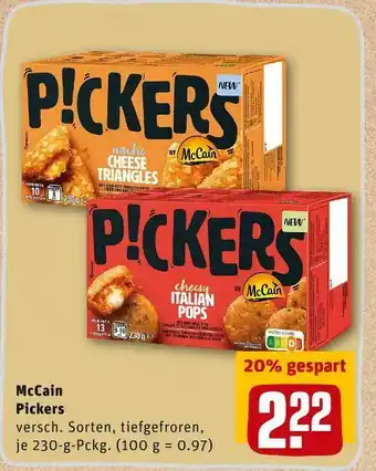 REWE Mccain pickers Angebot