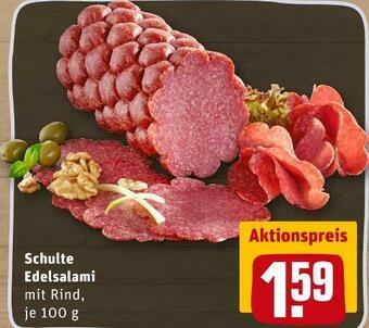 REWE Schulte edelsalami Angebot