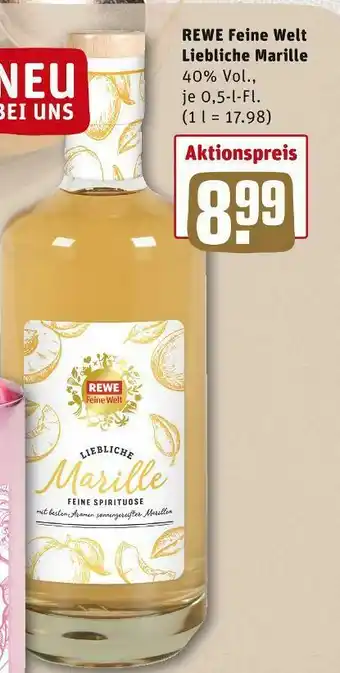 REWE Rewe feine welt liebliche marille Angebot