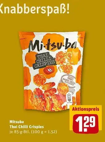 REWE Mitsuba thai chilli crispies Angebot