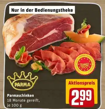 REWE Parma parmaschinken Angebot