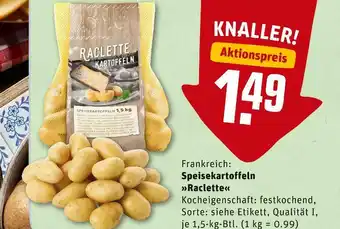 REWE Speisekartoffeln »raclette« Angebot