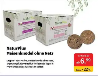 Das Futterhaus Naturplus Meisenknödel Ohne Netz Angebot