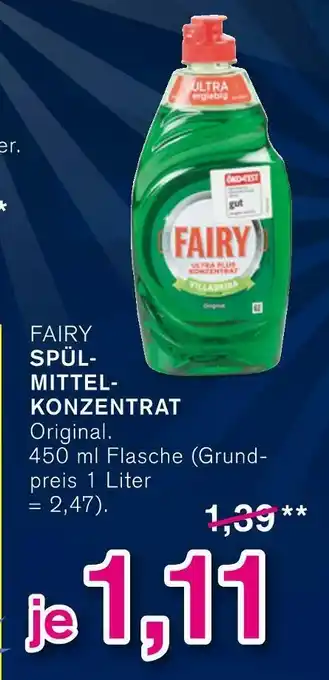 KODi Fairy spülmittelkonzentrat Angebot