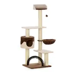 Netto Marken-Discount Silvio Design Kratzbaum Etagenboy beige-braun Angebot