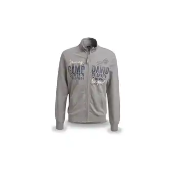 Netto Marken-Discount Camp David Sweatjacke - Gr. M grey Angebot